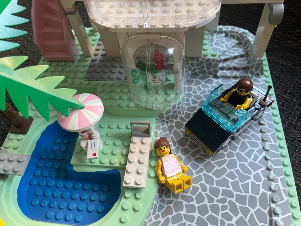 LEGO® System Paradisa 6416 Poolside Paradise Villa komplett mit BA & OVP - Bild 3 von 4