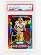 2015 Panini Prizm Tie-Dyed Prizm #55 Colin Kaepernick /25 PSA 9 49ers POP 4 NH