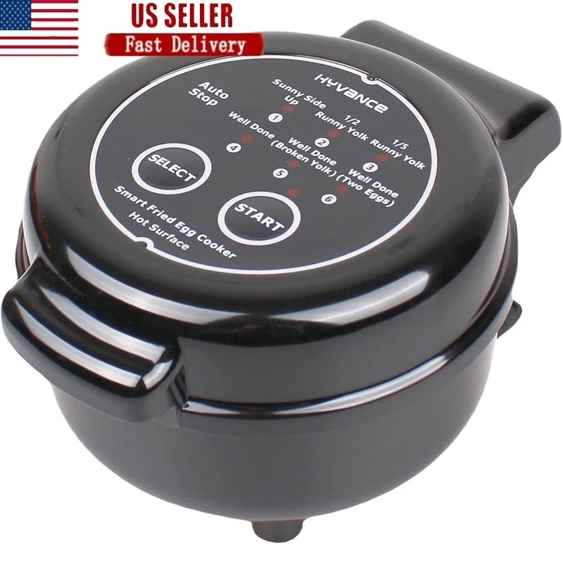 Electric Egg Cooker Low Heat Automatic Fryer Scrambled Egg Maker Safe Quick New