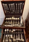 Chantilly Sterling Silver flatware Gorham 103 piece set 1895