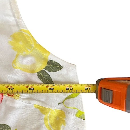 Top donna all'interno taglia 14/16 medio senza maniche nuovo fiori e frutta Cottagecore - Foto 4 di 7