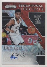 2019-20 Panini Prizm Sensational Signatures Choice Jaylen Hands #SS-JHN Auto x3x