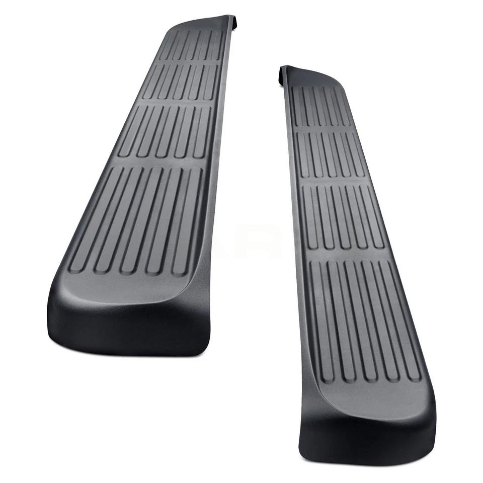 For Toyota Highlander 01-07 6" Molded Polymer Black Unlighted Running Boards Foto 2 de 4