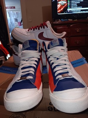Nike Blazer Mid '77 NBA 75th Anniversary Colorblock High Top DD8757-100, NO BOX