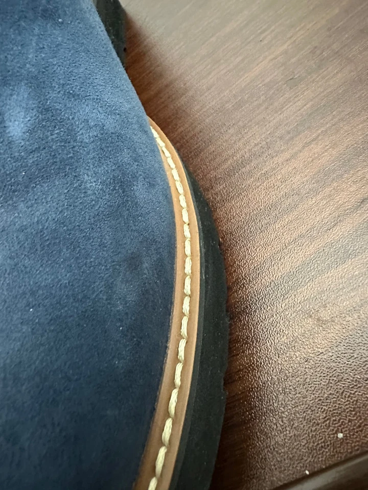 Naturalizer Mujer Aster Boot 9 Ancho Azul Marino Usado - Usado en Excelente Condición Foto 3 de 4