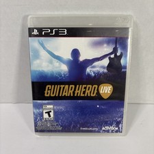 Guitar Hero Live Sony PlayStation 3 2015 PS3 No Manual Tested