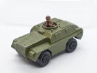 Matchbox Superfast Rolamatics Army Green Stoat No 28 1977 1/52 Lesney UK Diecast