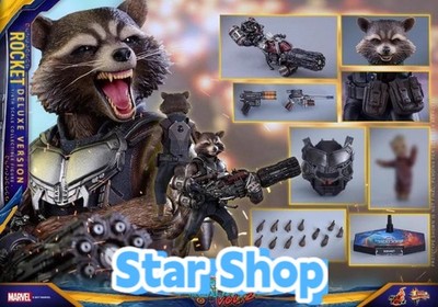 New Hot Toys MMS411 Guardians of the Galaxy 2 II Rocket Deluxe Ver in stock