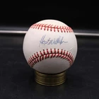 Hoyt Wilhelm Signed Rawlings OAL Baseball Giants/Orioles Autograph ZJ23077