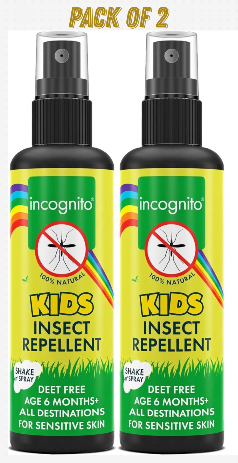 Incognito Kids Spray 100ml - Image 5