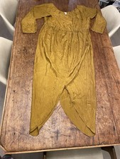 Vintage Gold Silk Jumpsuit