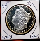 MORGAN SILVER DOLLAR 1878 S GEM BU DMPL GLASSY MIRRORS NICE COIN!!