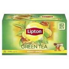 Lipton Honey Lemon Green Tea Bags 25 pieces