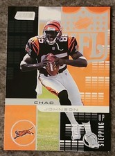 Chad Johnson  (RC) - 2001 Stadium Club - Stepping Up #SU6 Rookie Bengals