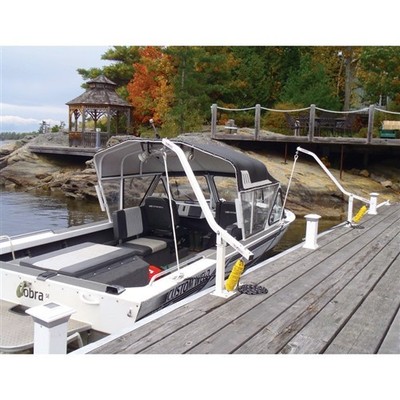Dock Edge Wake Watcher Mooring System