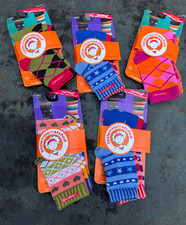 NWT Little Miss Matched 3 Single Ankle Socks Ages 4-9 Lot of 5. Multi color