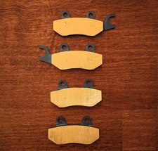 Extreme ATV Parts Brass Brake Pads 2007-2023 Kawasaki Brute force 750
