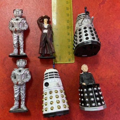 CORGI DOCTOR WHO 2,5 Inch Figuren 4th Doctor 2x Dalek 2x Cybermen Davros