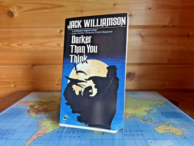Darker Than You Think Jack Williamson 1989 Collier 1st Print Paperback Very Good