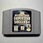 International Superstar Soccer 64 Nintendo 64 N64 Authentic Cart Only Vintage