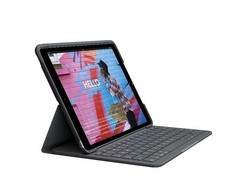 Logitech Slim Folio Keyboard Case for Apple iPad 7th/8th/9th Gen. - Graphite