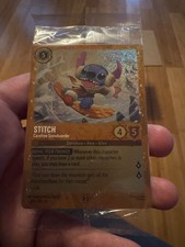 Stitch - Carefree Snowboarder 42 Disney Lorcana Promo Cards Holo