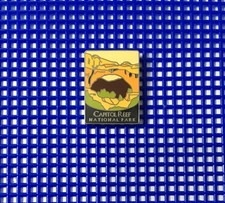 CAPITOL REEF NATIONAL PARK Utah Travel Souvenir Enamel Lapel Hat Pin Badge