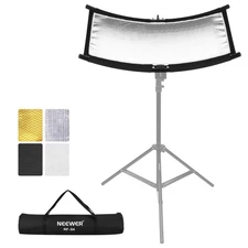 NEEWER RF04 U Type Light Diffuser 75x40cm Black White Gold Silver with Case