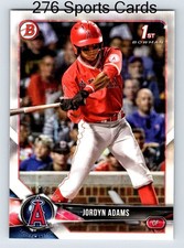 2018 Bowman Draft Jordyn Adams Los Angeles Angels (#BD-88)