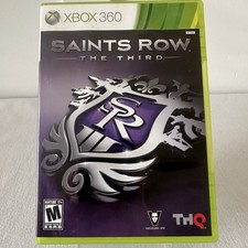 Saints Row The Third | Microsoft Xbox 360 | Tested | Clean | Retro | 2011