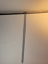 Susan Bates 3 Blue Metallic Crochet Knitting Needles