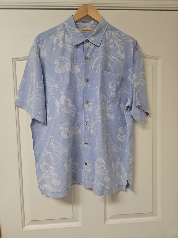 BGT Tommy Bahama Silk Hawaiian  Camp Shirt 3XL