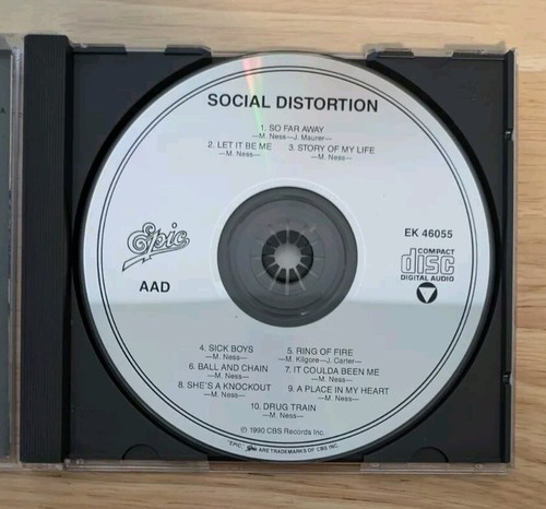 Social Distortion S/T CD – EK 46055 - Picture 4 of 8