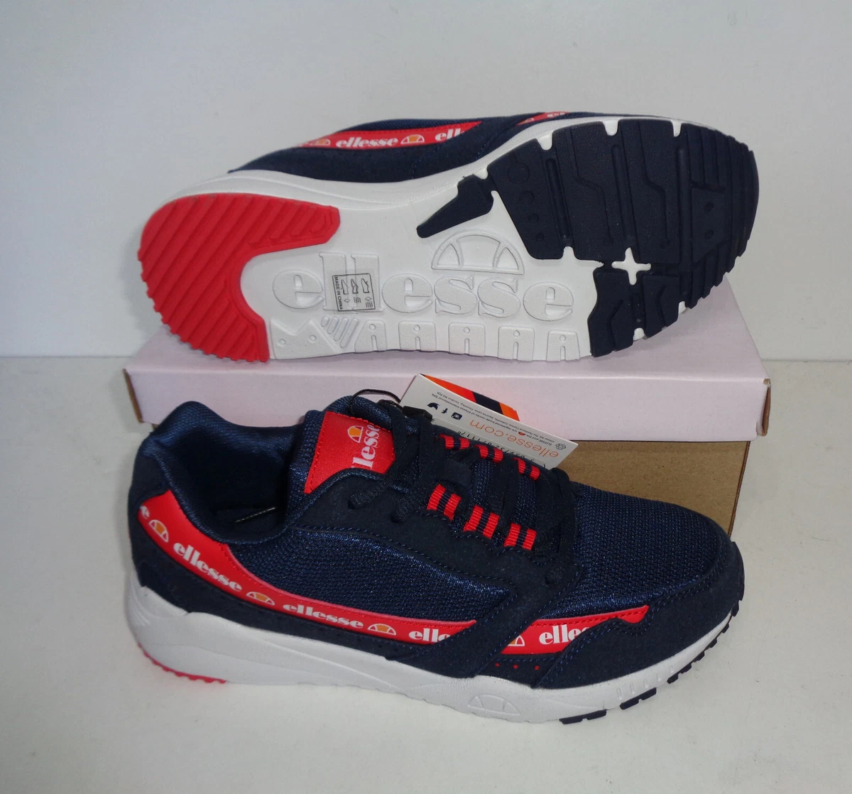 Ladies navy trainers size 6 sale