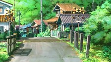 Landscape anime railway Custom Gaming Mat Desk