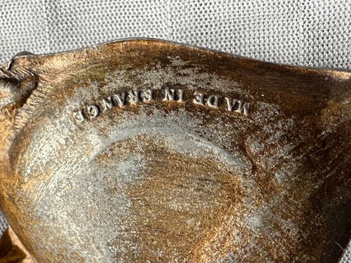 RARE French Antique Art Nouveau Empty Pocket, 5.5" by 1.75" engraved by DERRIEY - Picture 6 of 7