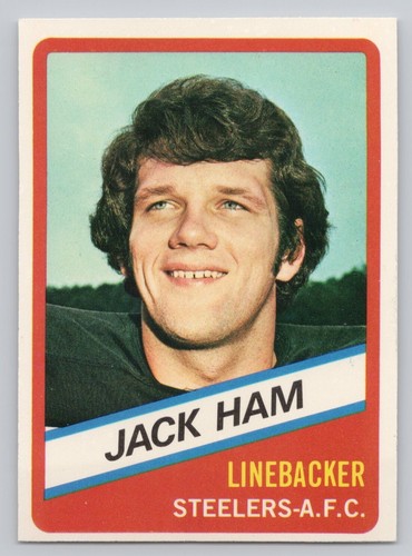 Wonder Bread 1976 Jack Ham 18 Steelers Topps Pittsburgh Hof Football Card - Picture 5 of 6