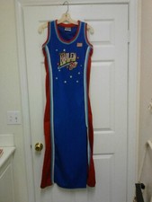 Original Harlem Globetrotters 75th Anniversary Fubu Meadowlark 36 Jersey Dress