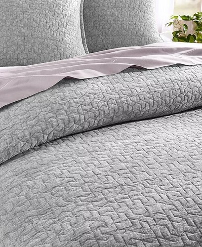 Hotel Collection Prism Matelasse Comforter Set, Full/Queen . - Picture 4 of 14