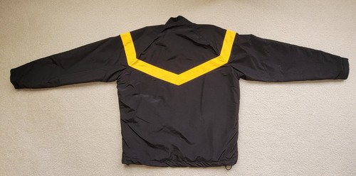US Army Black & Yellow Army Physical Fitness Uniform Jacket Size Medium/Regular - Picture 7 of 14