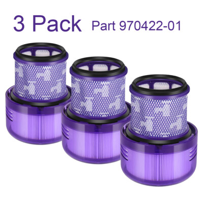 3 Replacements for Dyson V11 SV16 Outsize HEPA POST FILTER OEM Part # 970422-01