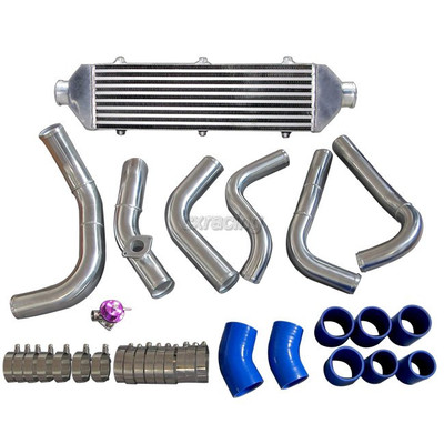 CX Alum Intercooler Piping Tube Kit Blue for 2003 Mazdaspeed