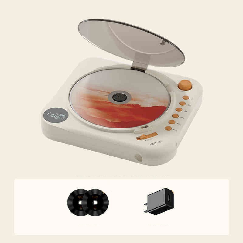SA-059 HiFi Vinyl CD Player Portable Bluetooth Audio Player DC 5V