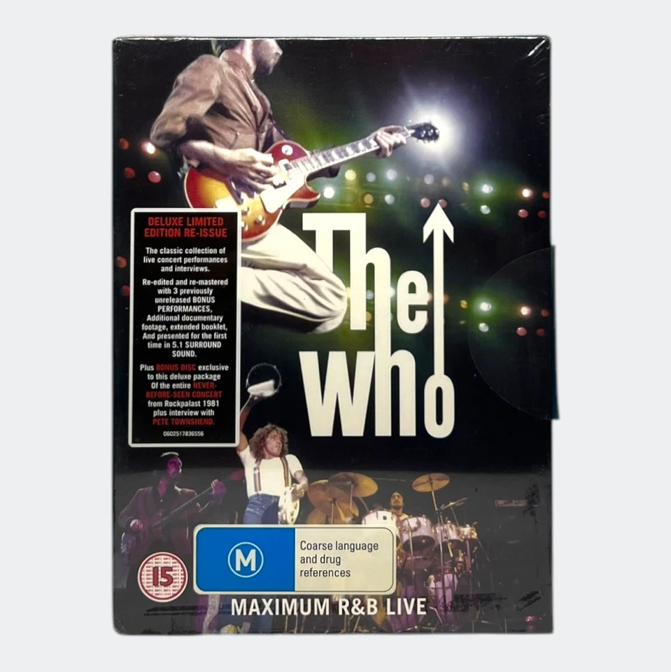 The Who: Maximum R&B Live [Deluxe Limited Ed] DVD - Region ALL NTSC - New Sealed - Image 2 of 4