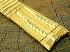 JB Champion NOS Unused Watch Band Vintage Expansion Stainless 17.5mm Bracelet