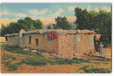 A Bit Of Old New Mexico VTG Postcard TM1.
