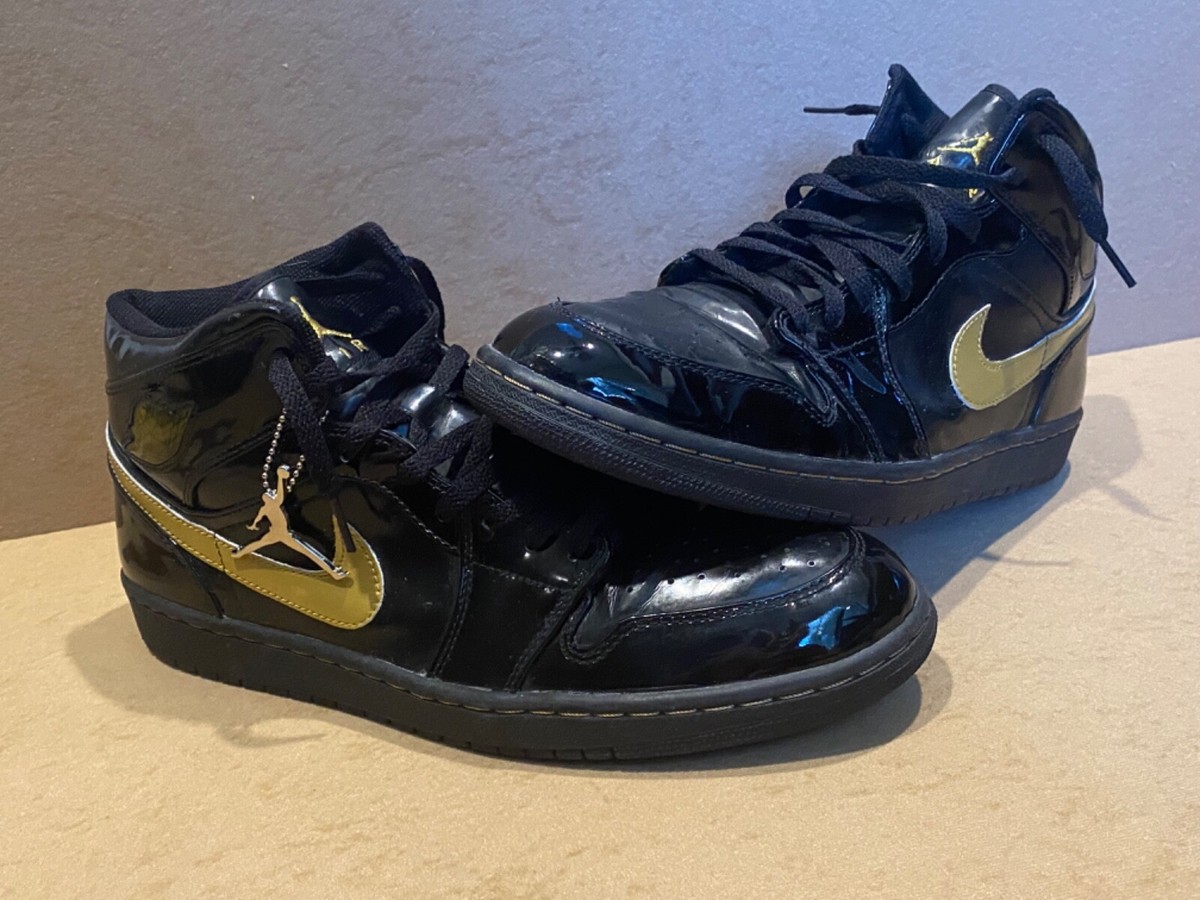 Size 14 - Jordan 1 Retro PL Metallic Gold 2003 Nike | eBay