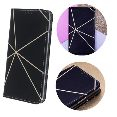 FÜR XIAOMI REDMI NOTE 10 5G - BOOK TRENDY Handy Tasche Hülle Case Cover LINEAR 2