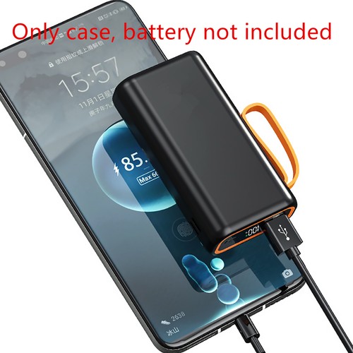21700 Battery Power Shell Charger Box LCD Display Power Bank DIY Welded Case - Picture 8 of 16