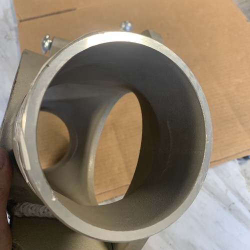 Sure Seal Civacon Bottom Drop Hopper Tee T-610 LP CAST ALUMINUM - Picture 15 of 16